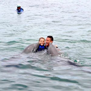 Roatan Dolphin Action Swim