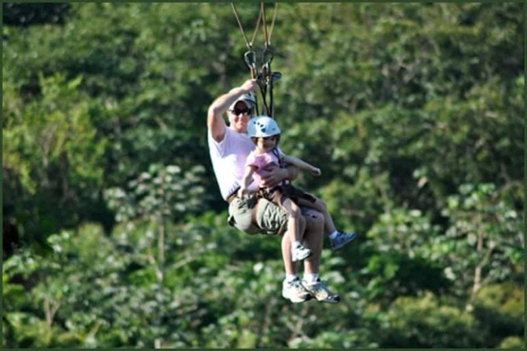 Roatan Zipline for Kids