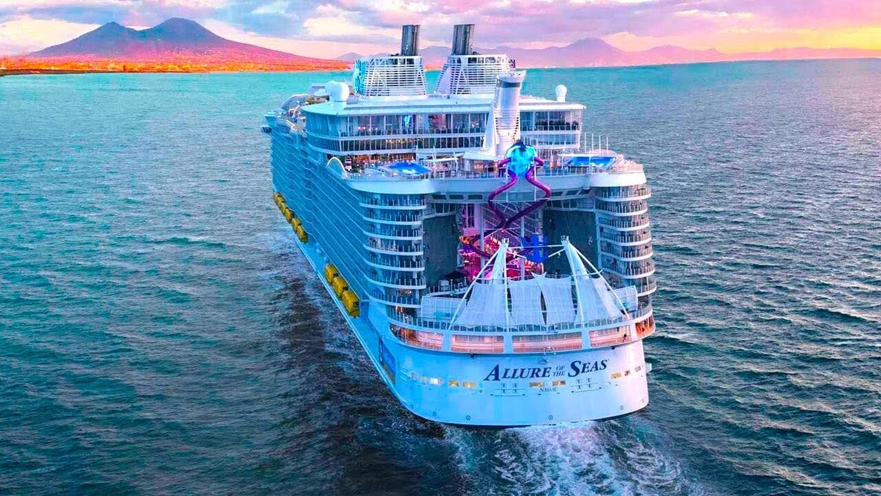 Allure of The Seas Sets Sail For Port of