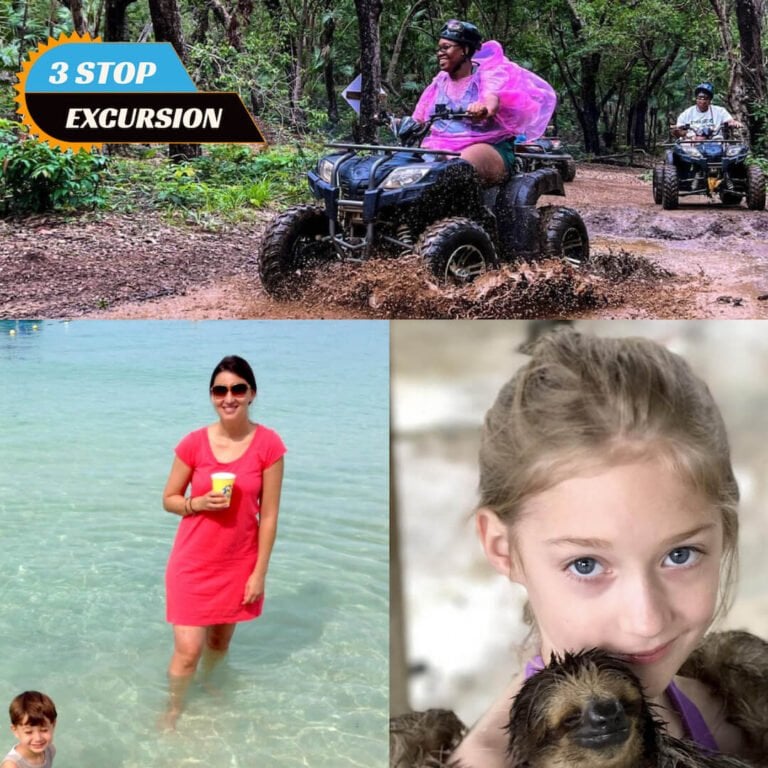 Roatan Animal Park + Roatan Day Pass + ATV Excursion Combo