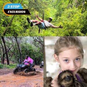 Roatan Animal Park + Zipline Adventure + ATV Adventure
