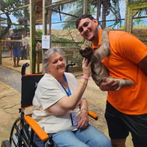 Accessible Roatan Monkey Sloth Macaw Tour