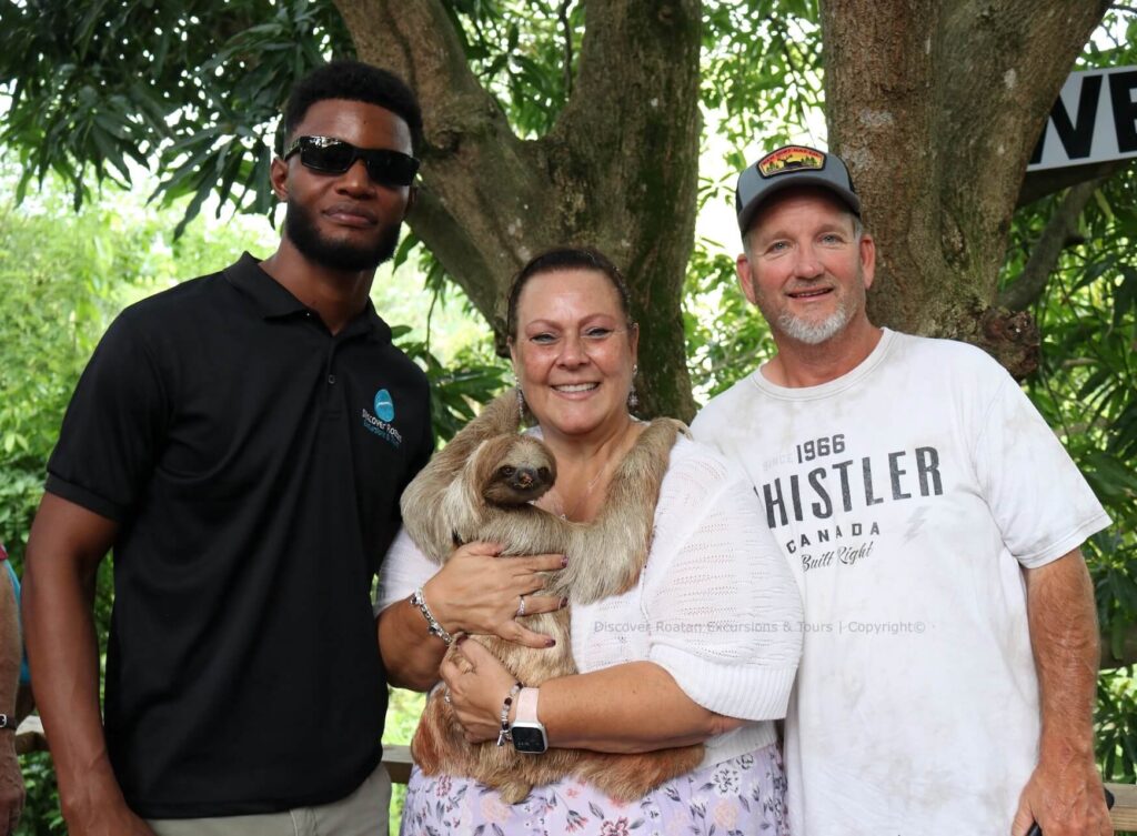 Sloth Excursion Mahogany Bay Roatan